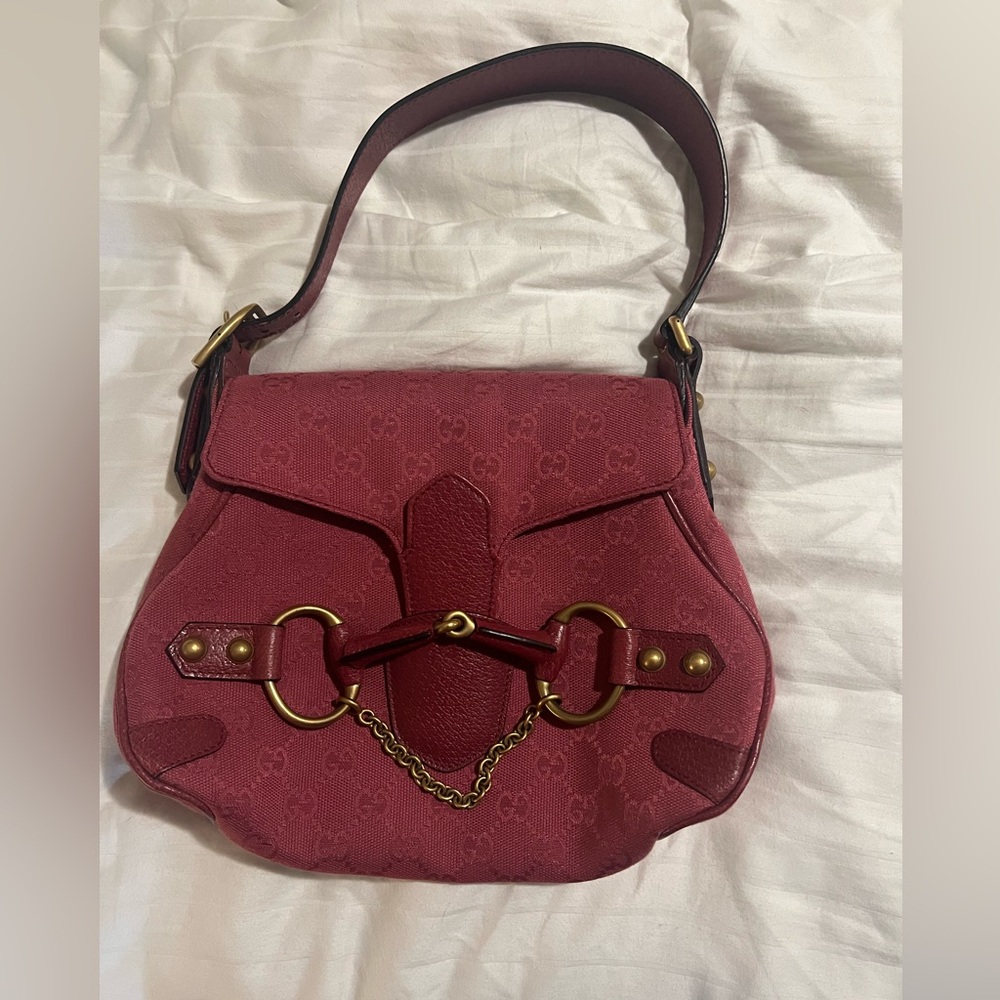 Small Gucci Horsebit Chain Bag